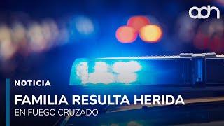 Familia inocente resulta herida al quedar en medio de una balacera en Culiacán, Sinaloa
