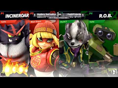 Domino Effect 21 - Mystery Sol/Justice (Red Team) vs. Ouch!?/Machu (Green Team) - Ultimate Dubs