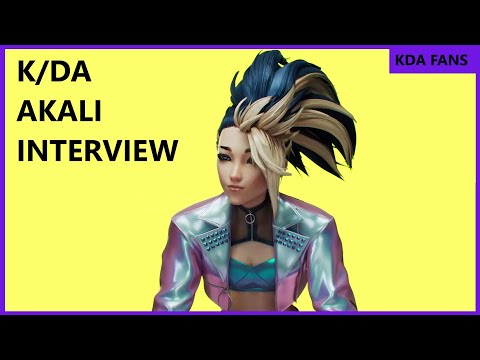 K/DA Akali Interview