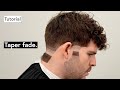 LEARN How To Fade In 13 Minutes Step By Step Low Taper Fade Tutorial ASMR