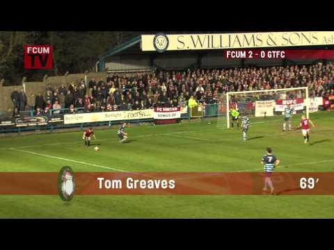 FC United of Manchester vs Grantham Town FC - Goals