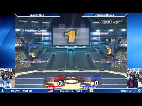 Impulse 2013 - MIOM Mango vs Weon-X - Grand Finals Set 2 - Project M