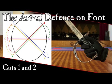 British Military Sabre Instruction - Cut 1 and 2