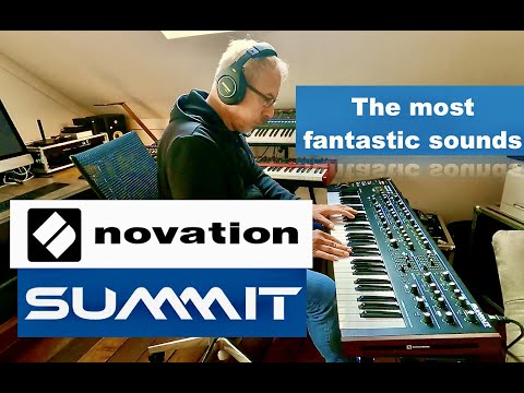 Novation Summit - The most fantastic Sounds - no talking (One of the best  eighties sounding synth)