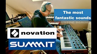 Video thumbnail for Novation Summit - The most fantastic Sounds - no talking (One of the best  eighties sounding synth) by thiedi8000