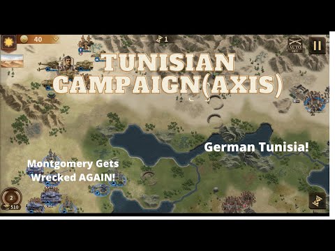 Tunisian Campaign(Axis) - North Africa 1941 - Glory of Generals 3