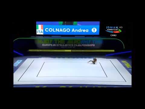 COLNAGO Andrea (ITA)  -  FINAL JUNIORS IM Aerobic Gymnastics European Championship 2019