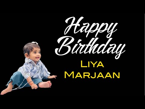 Liya Marjaan | 1st Birthday Song | +91 7025363632 @SingingCoupleMusicStudio #birthdaysong