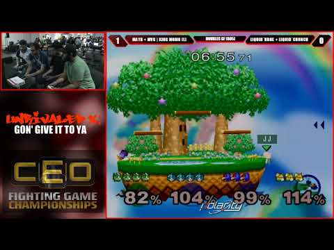 Unrivaled X Melee - Hbox + Crunch vs Bing Bomo + Mayb - Doubles GF