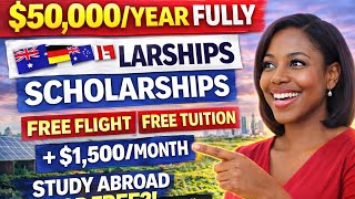 Download lagu Fully Funded Scholarships That Pay EVERYTHING (Flights, Tuition, Monthly Salary) | Study Abroad 2026 mp3