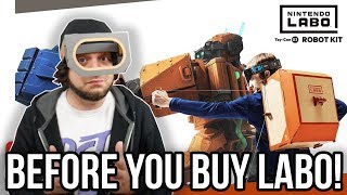 WARNING: BEFORE YOU BUY NINTENDO LABO ROBOT KIT! | RGT 85