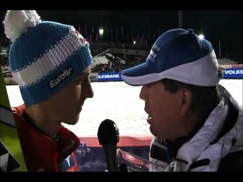 Gregor Schlierenzauer im Interview - Zakopane 21.01.2012