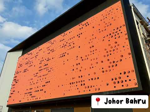 Profile : Aluminium Flip Perforated Panel