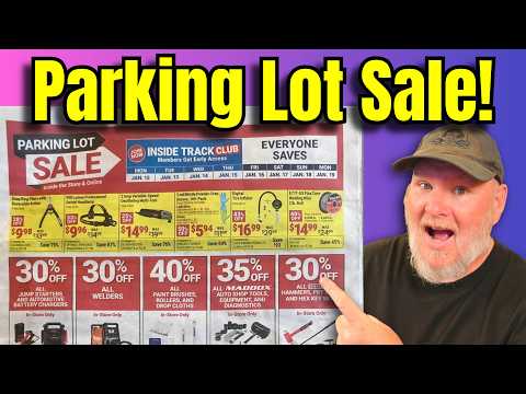 What You Should Buy at January 2026 Parking Lot Sale (Harbor Freight)