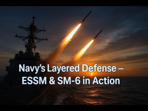 Surface to Air Missiles ESSM & SM 6 The U S Navy’s Ultimate Layered Air Defense System Explained