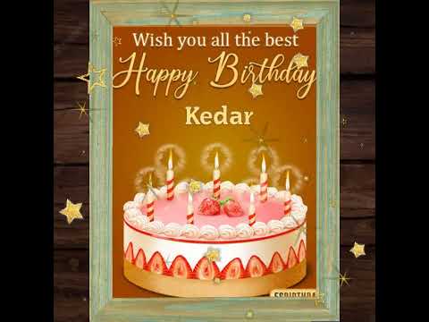 Happy Birthday Kedar Baker.