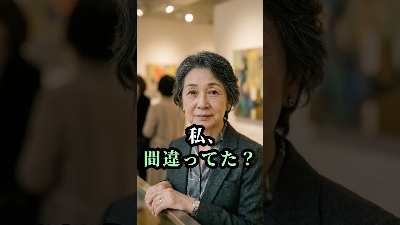 【スカッと】40年の親友に「ずっと地味ね」と言われた日、私は静かに友情を終わらせた。 #感動 #shorts #シニア