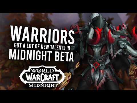 New Warrior Talents In Midnight Beta! Even More Class Utility | World Of Warcraft