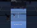 How NOT To End An Epic Tennis Rally! ?‍♂️ #Shorts