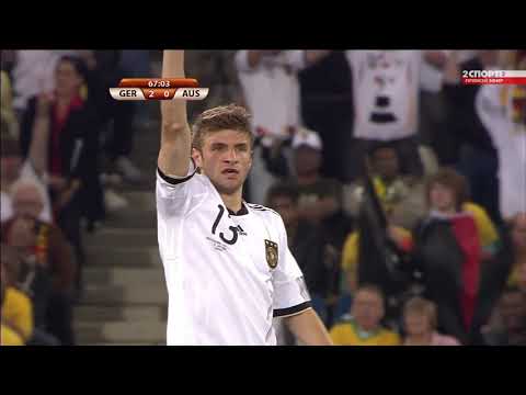 Germany v Australia | 2010 FIFA World Cup | Thomas Muller's goal