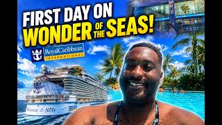 Day 1 Aboard Wonder of the Seas