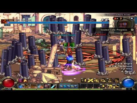 Dungeon Fighter Online-North Myre Hellmode Boss [King solo-Part 2]