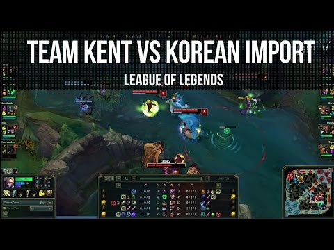 LoL: Team Kent vs Korean Import - Lower bracket finals | LoVe LAN 2016