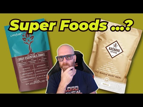 KaChava and LyfeFuel Shake Review - Are they REALLY Super Foods?
