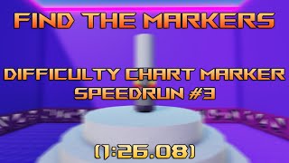 Find The Markers - Difficulty Chart Marker Speedrun#3 (1:26.08) [WR]