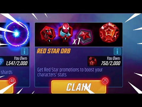 Scarlet Spider Red Star Orb Opening! - MARVEL Strike Force - MSF