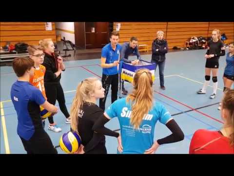 Volleybal clinic Martijn van Goeverden - VC Spaarnestad Volleybalschool