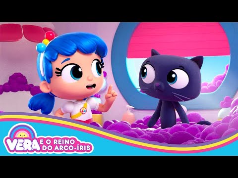 Grande confusão de musgo 🌈 Verá e o Reino do Arco-Íris em Portugues 🌈