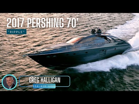 Pershing 70 video