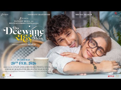 Do Deewane Shaher Mein Teaser | Siddhant Chaturvedi, Mrunal Thakur | Do Deewane Shaher Mein Trailer