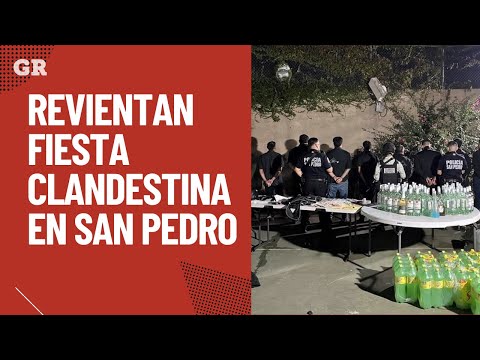 Revientan fiesta clandestina de adolescentes en San Pedro | Monterrey