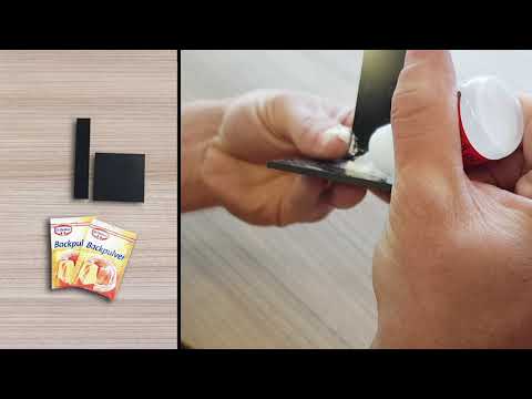 Funktioniert Sekundenkleber mit Backpulver/Natron wirklich?