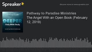 The Angel With an Open Book (February 12, 2019)
