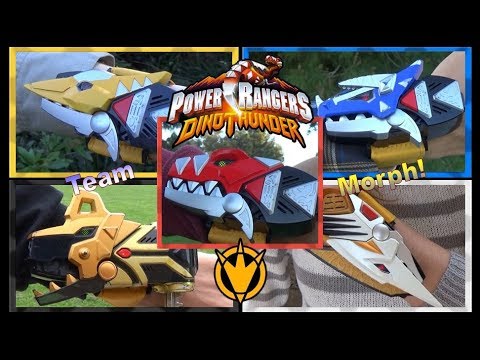 Team Morph (Power Rangers Dino Thunder) *Retro Style / Fan Tribute*