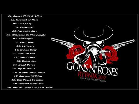 Guns N' Roses Greatest Hits Full Album - Guns N' Roses Songs Playlist 2021