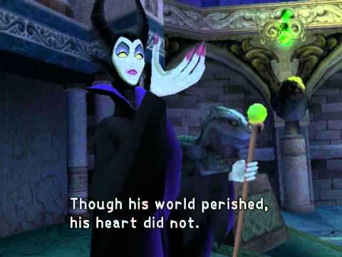 Kingdom Hearts, English cutscene: 166 - Riku's Power - HD 720p