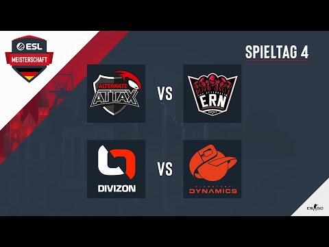 ATN vs. ERN & DIV vs. PKD - ESL Meisterschaft 2020 - CS:GO - Season 2 - Gruppe A/B