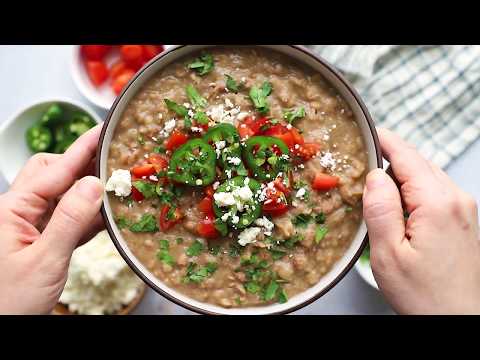 Instant Pot Healthy Refried Beans Recipe