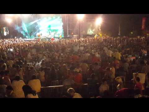 Show de la Sole en el Festival Ykua Bolaños 2016