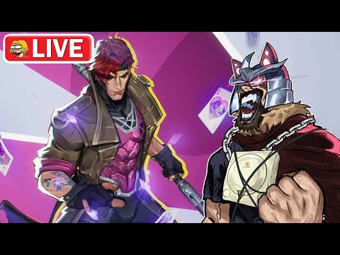 Max FINALLY plays Marvel Rivals & Gambit  🔴Full Stream🔴 (11-14)