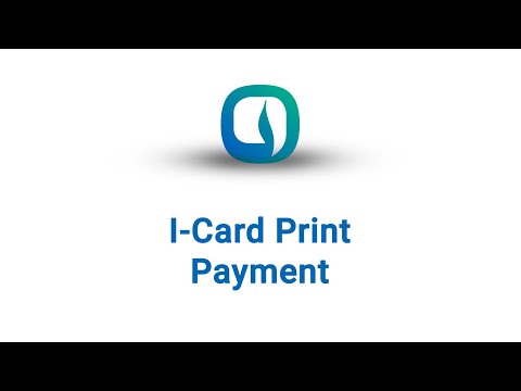 Watch I-Card Print Payment
