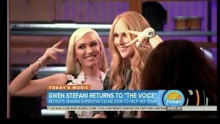 Gwen Stefani Brings On Celine Dion As The Voice Advisor