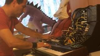 &quot;Grind&quot; by Tangerine Dream w/ MFOS WSG, Eurorack, MicroBrute, DR-OM