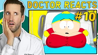 ER Doctor REACTS to Hilarious South Park Medical Scenes #10