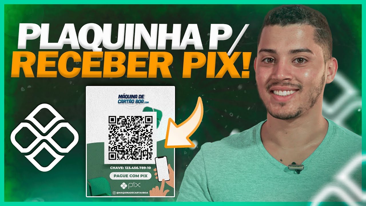 COMO CRIAR PLACA com QR CODE para RECEBER PIX em QUALQUER BANCO [+🎁]