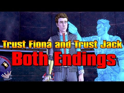 Tales from the Borderlands Episode 2 - Both Endings, Alternate Endings Trust Fiona Or Trust Jack